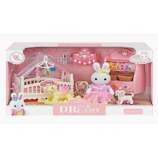 Dreamy Bunny Nursery Set - larger set